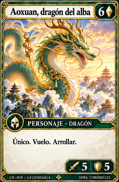 Aoxuan, dragón del alba